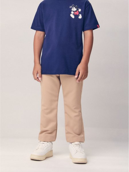 Calça Jogger Bege com Cadarço