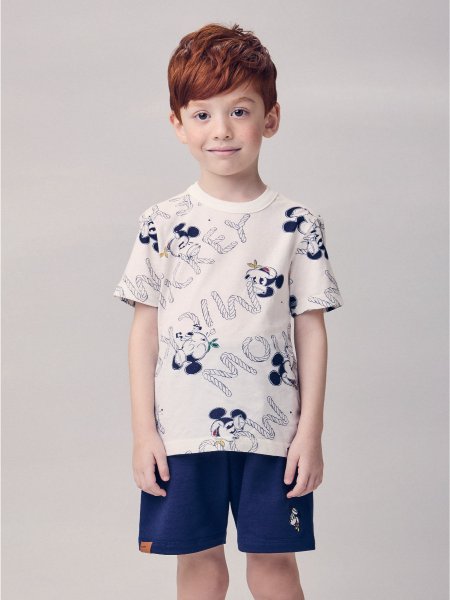 Conjunto Azul do Marinheiro Mickey
