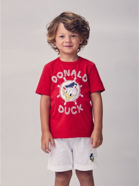 Conjunto Vermelho do Donaldo Duck