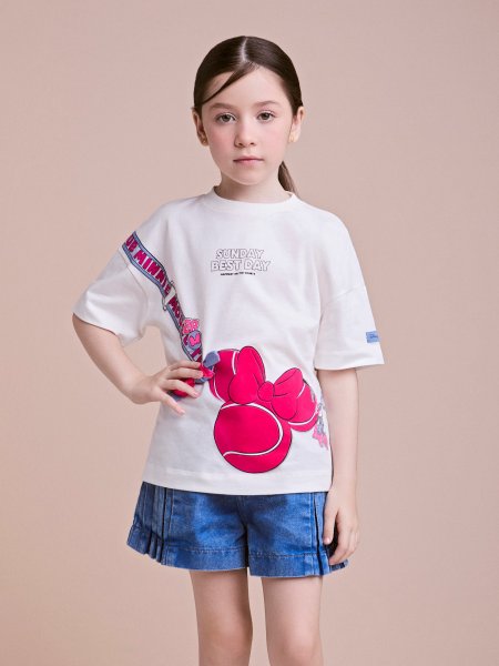 Blusa Infantil com Bolsa da Minnie Mouse