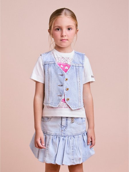 blusa n4887 saia n5010 sobreposicao n4907pc