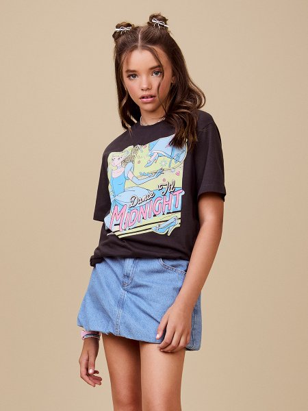 T-Shirt Alongada da Cinderella