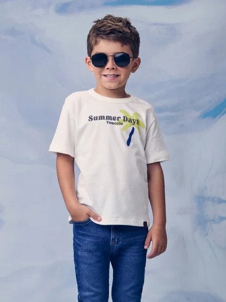 Camiseta Infantil Estampa Summer Days