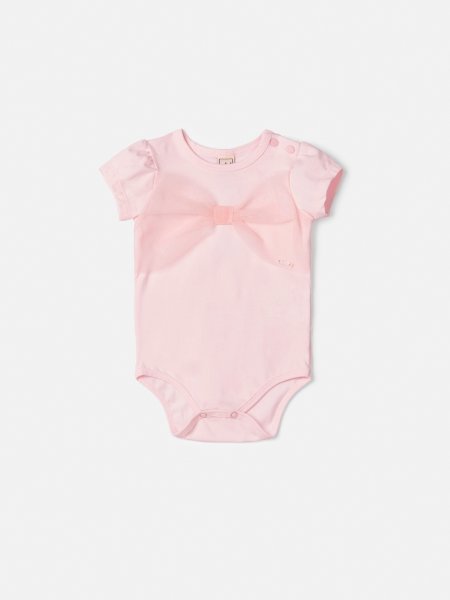 Body Infantil com Laço de Tule