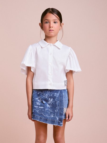 blusa n4998 short saia n5003pc