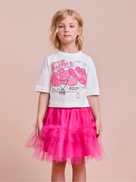 Conjunto Infantil Cowgirls de Tule Pink