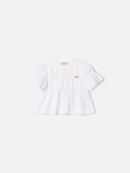 Blusa Infantil com Franzido