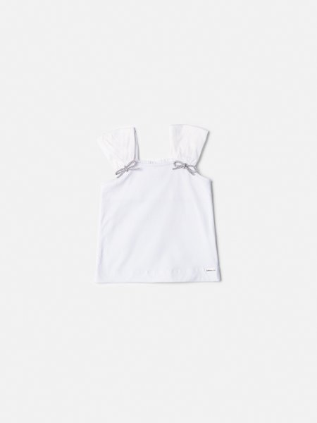 Blusa Infantil de Alças com Lacinhos