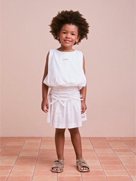 Conjunto Infantil Balonê com Laços