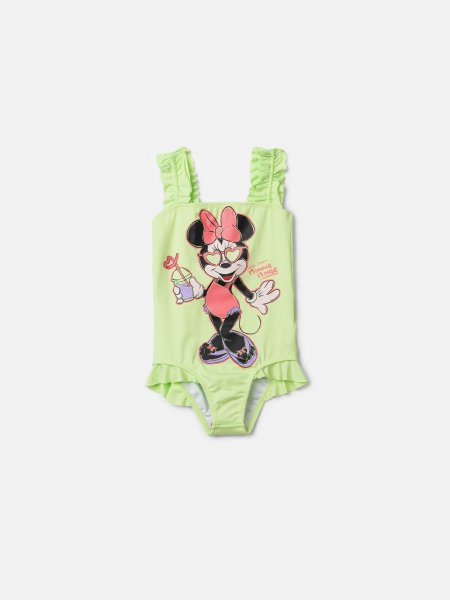Maiô Infantil da Minnie com Babados