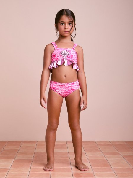 Biquíni de Sereia com Babado