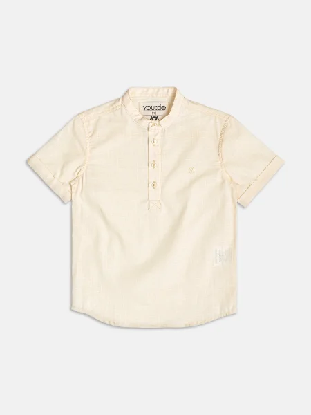 Camisa Amarelo Gola Padre