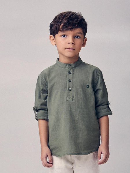 Camisa Verde com Martingale