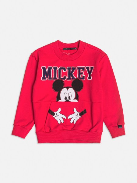 Casaco Vermelho do Mickey Mouse