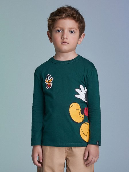 T-Shirt Manga Longa Licenciad Disney