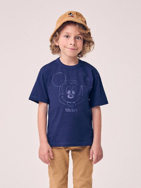 Camiseta Menino Youccie Infantil Básica do Mickey