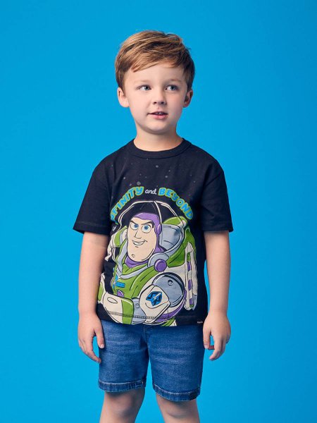 Camiseta Menino Youccie Infantil do Buzz Lightyear