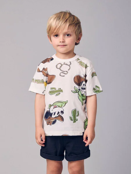 Camiseta Menino Youccie Infantil Country do Mickey
