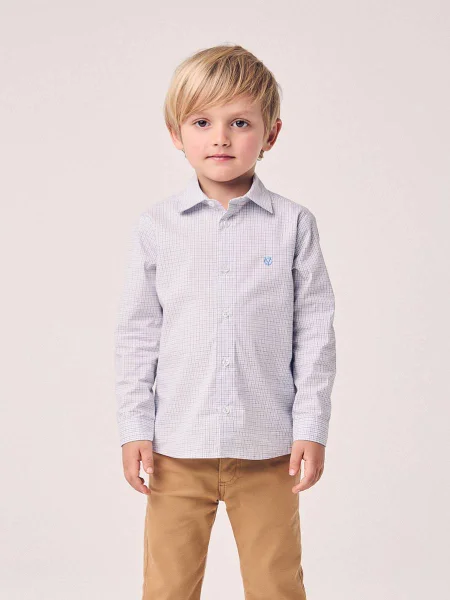Camisa Menino Youccie Casual Infantil Xadrez