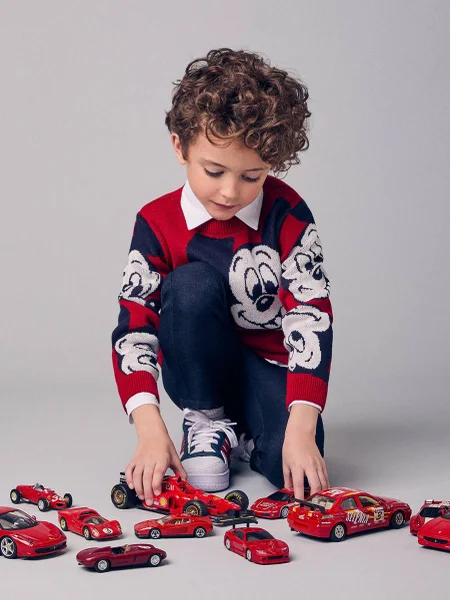 Casaco Menino Youccie Infantil em Tricot do Mickey