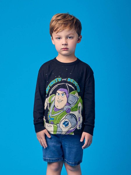 Camiseta Menino Youccie Infantil do Buzz Lightyear