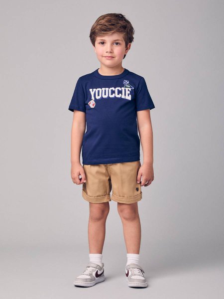Conjunto Menino Youccie Infantil com Patch