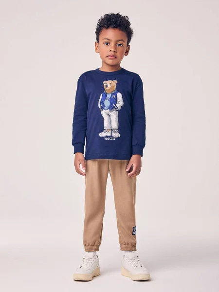 Conjunto Menino Youccie Infantil de Ursinho