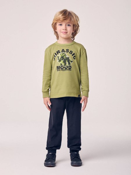 Conjunto Menino Youccie Infantil de Dinossauro