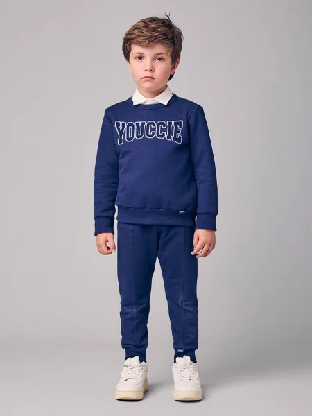 Conjunto Menino Youccie Infantil com Bordado