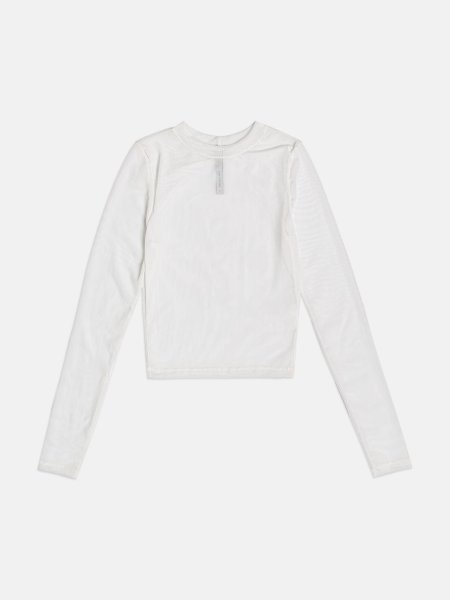 Blusa Feminina Authoria Manga Longa de Tule