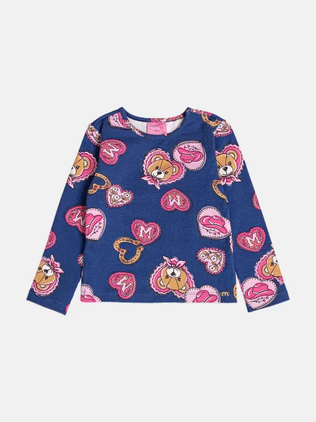 Blusa Menina Infantil de Ursinha Cowgirl