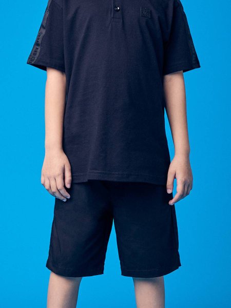 Bermuda Menino Youccie Infantil de Sarja com Cadarço