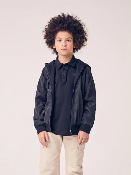 Jaqueta Menino Youccie Infantil Corta Vento com Capuz