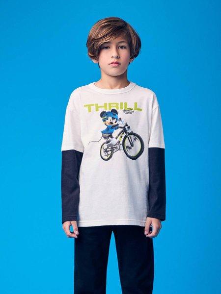 Camiseta Menino Youccie Infantil do Mickey
