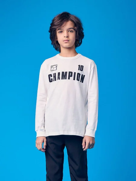 Camiseta Menino Youccie Infantil Básica de Champion