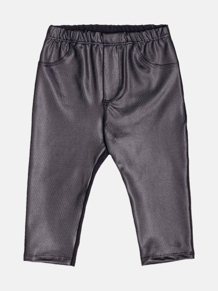 Calça Menina Cirrê Infantil Preta