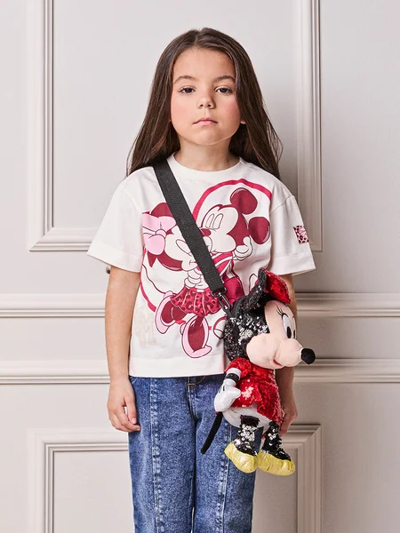 Blusa Infantil Menina Animê da Disney