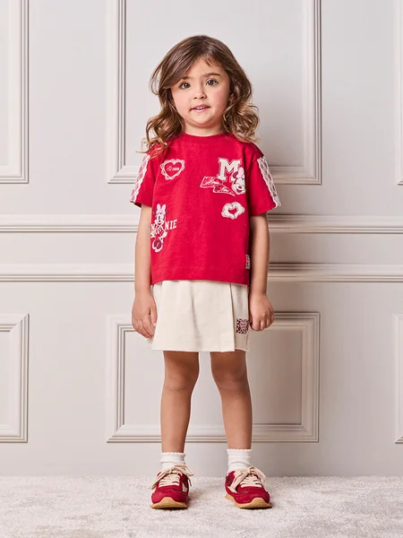 Conjunto Infantil Menina Animê da Minnie Disney