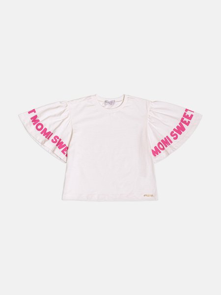 Blusa Menina Infantil com Mangas Evasê