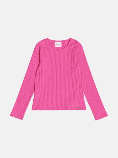 Blusa Menina Infantil Básica Pink Canelada