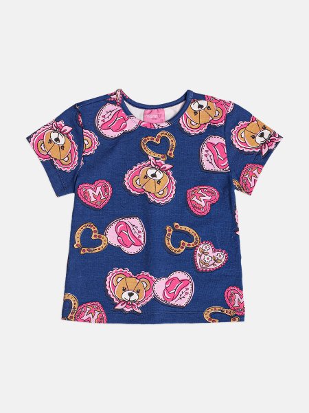 Blusa Menina Infantil de Ursinha Cowgirl