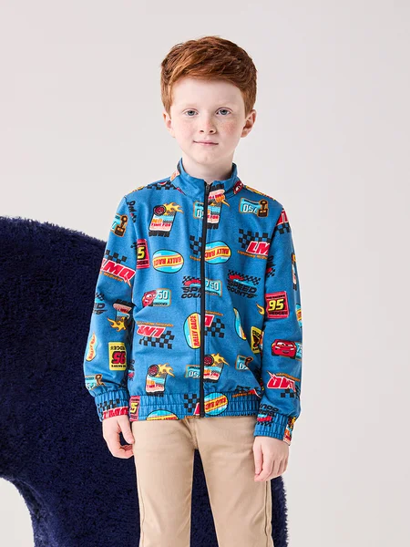 Jaqueta Infantil Menino Bimbi do Relâmpago Mcqueen Disney