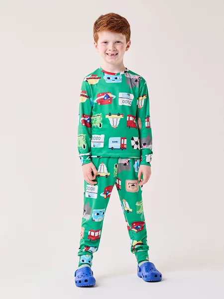 Pijama Infantil Menino Bimbi Estampa de Carros