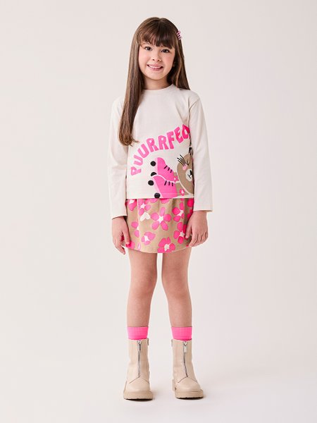 Conjunto Infantil Menina Bimbi de Onça