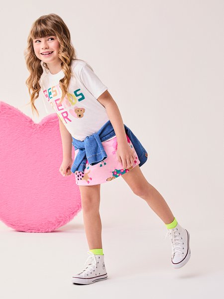 Conjunto Infantil Menina Bimbi Estampado
