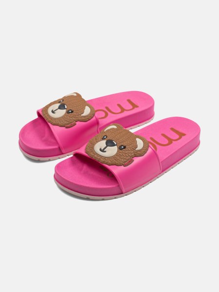 Chinelo Slide Menina de Ursinho