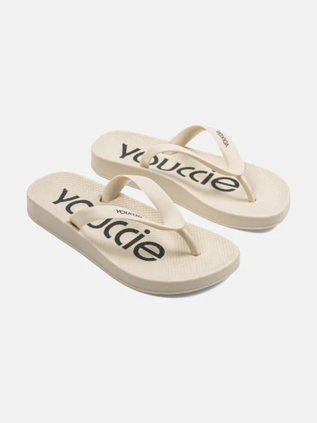 Chinelo Flip Menino Off White