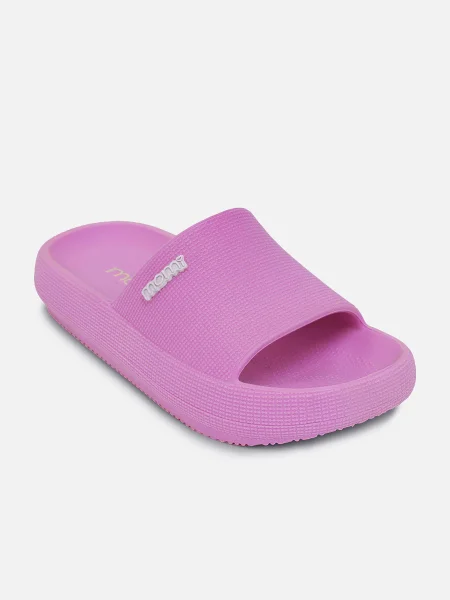 Chinelo Rosa Nuvem Texturizado Momi