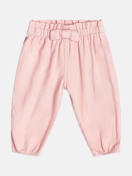 Calça Menina de Sarja Infantil com Laço