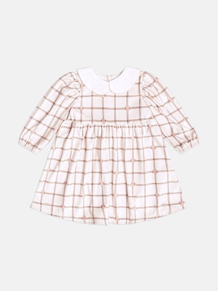 Vestido Infantil Menina Plush de Ursinhos